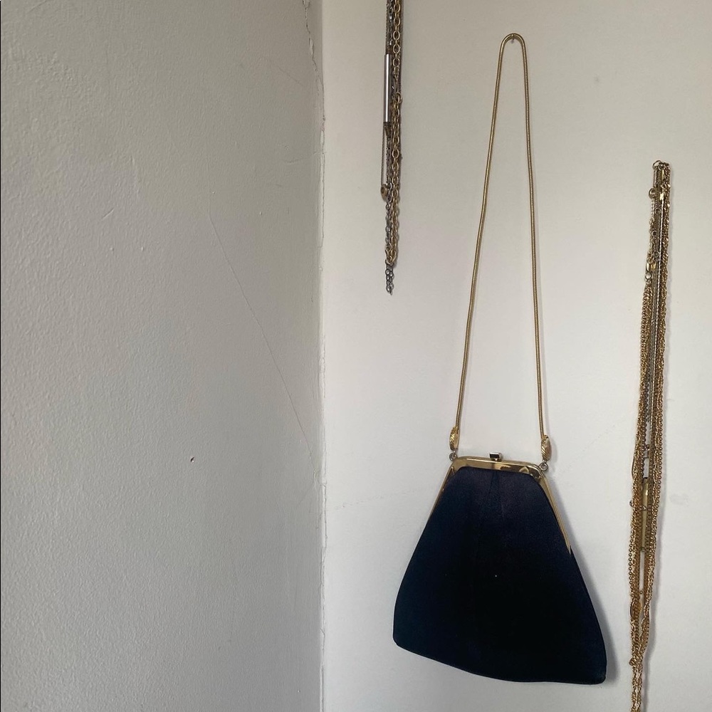 Miniature vintage black Andie bag